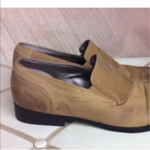 Cowboy Mules Skechers BackStage Brown Leather - Picture 5 of 13